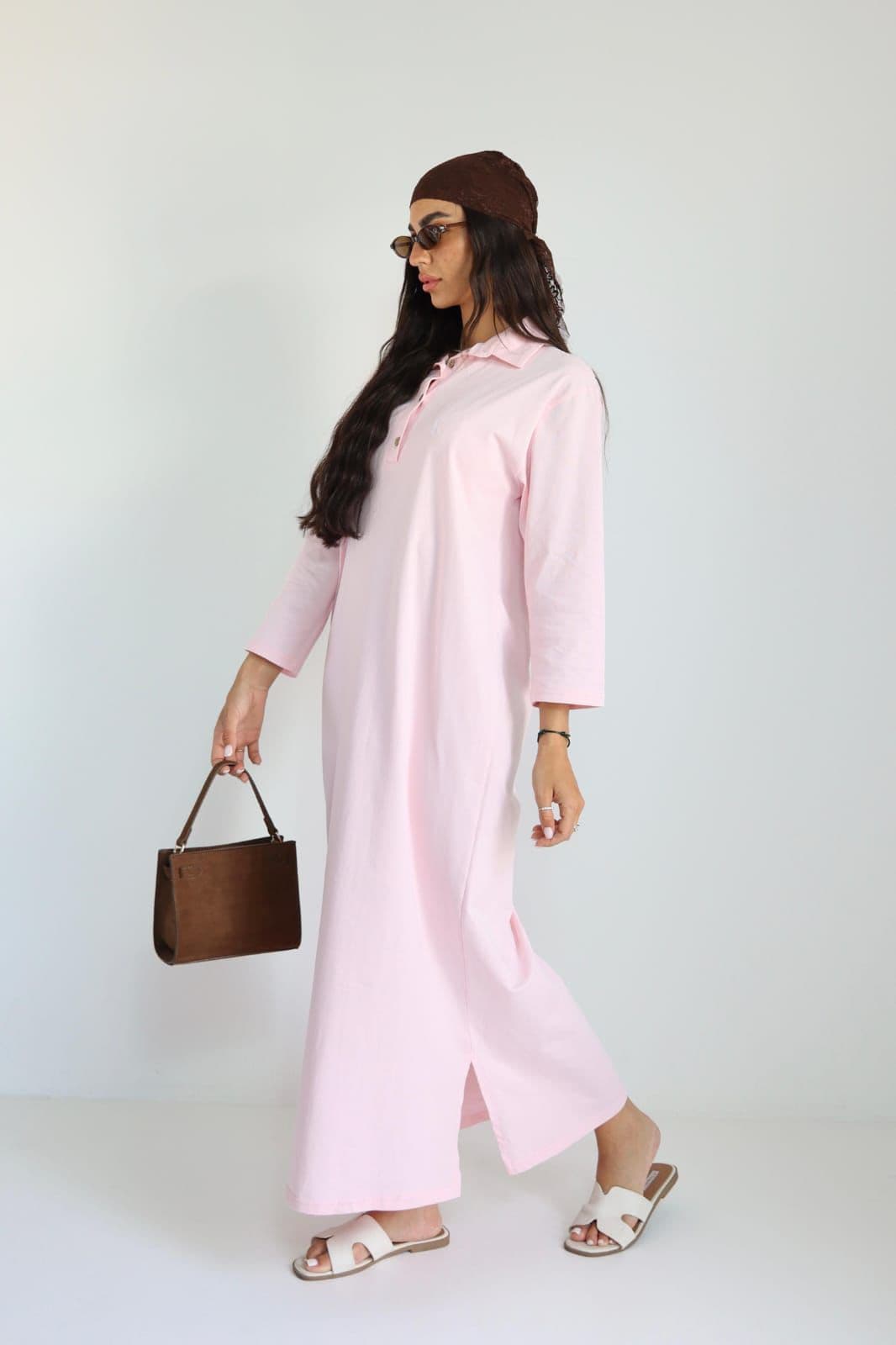 Blush Polo Maxi — Blush